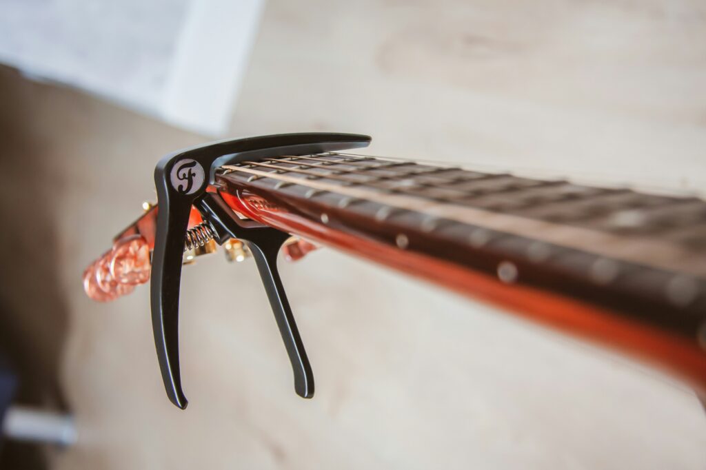 guitar with Capo